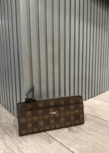 Kahverengi Deri Kadın Cüzdanı Vakko cüzdan - Görsel 2