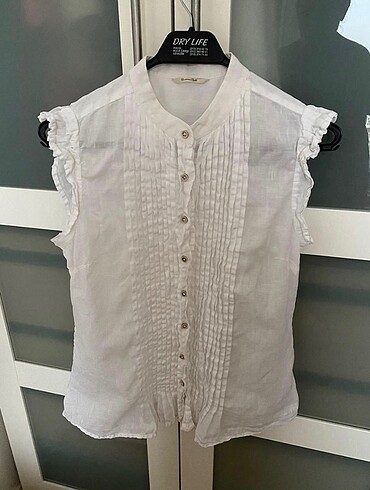Massimo Dutti Ham Keten Gömlek