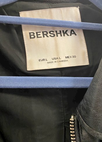 Bershka deri ceket - Görsel 2