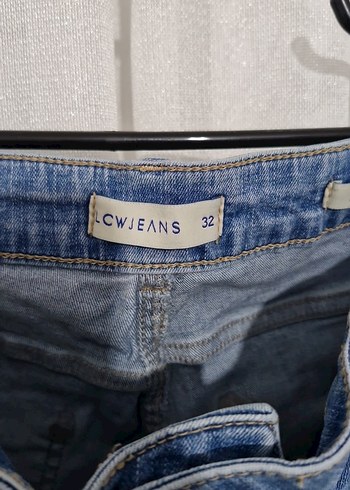 Kadın Mavi Denim Regular Fit Kot Pantolon - Görsel 2