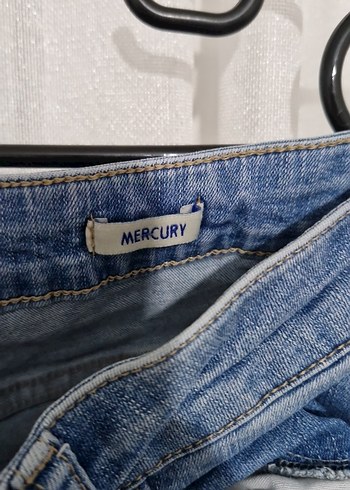 Kadın Mavi Denim Regular Fit Kot Pantolon - Görsel 3