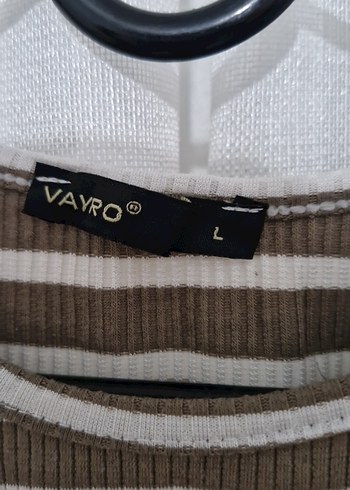 Kahverengi Çizgili Kısa Triko Atlet - Görsel 3