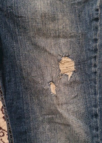 Erkek Lacivert Kot Pantolon - Görsel 2