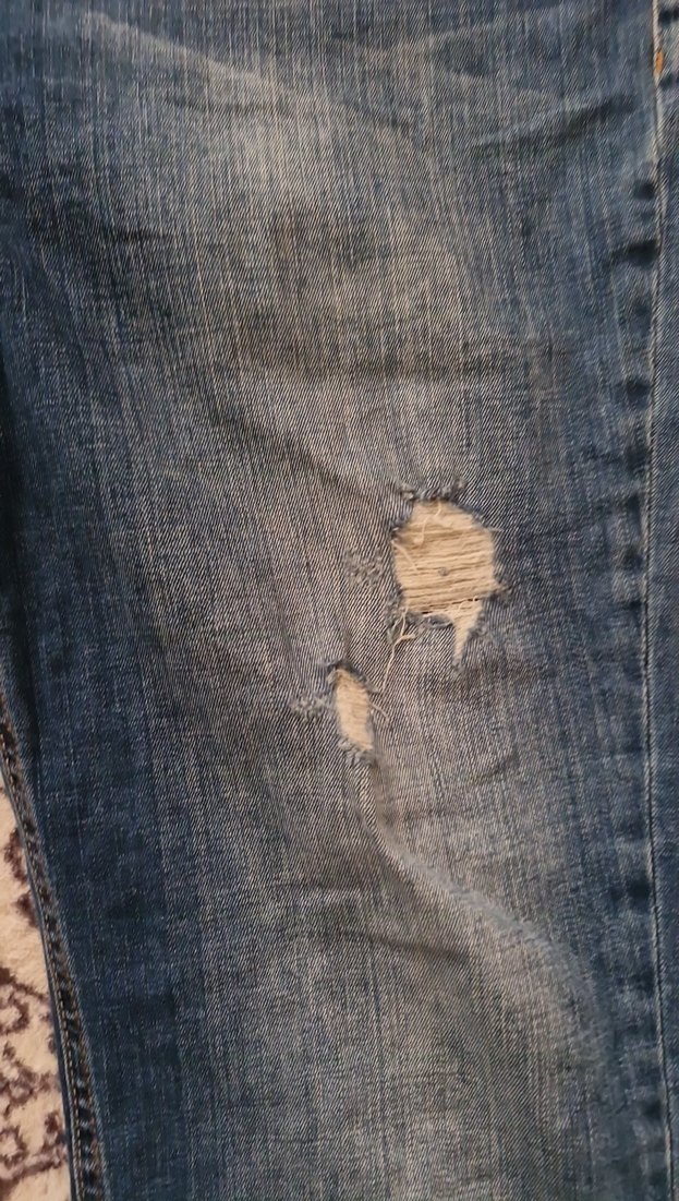 Erkek Lacivert Kot Pantolon - Görsel 2