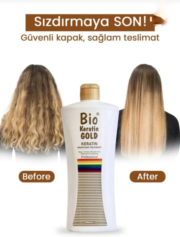 Bio Keratin Gold Saç Düzleştirici Şampuan - Görsel 2