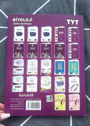 Karekök TYT Biyoloji Soru Bankası