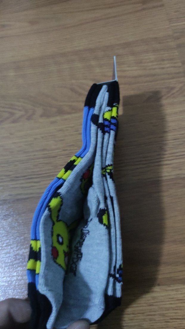 3 Çift Renkli Baskılı Erkek Çorabı - Görsel 3