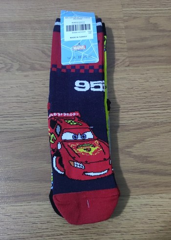 Erkek Çocuk Örümcek Adam Desenli Çorap - Görsel 2