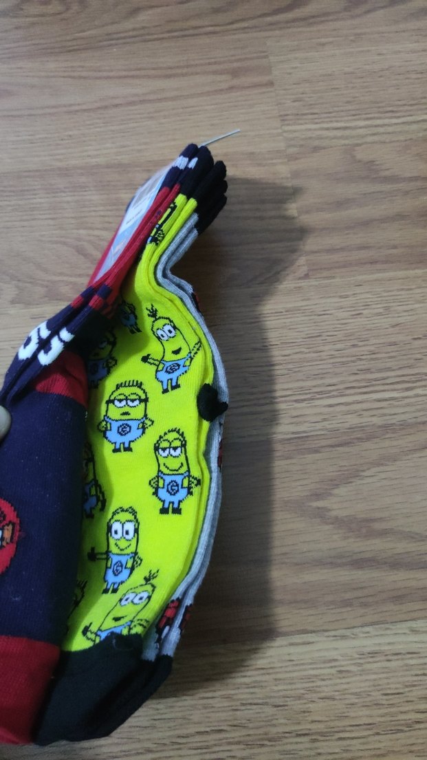 Erkek Çocuk Örümcek Adam Desenli Çorap - Görsel 3