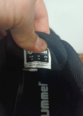 Siyah Bağcıklı 43 numara temiz - Görsel 5