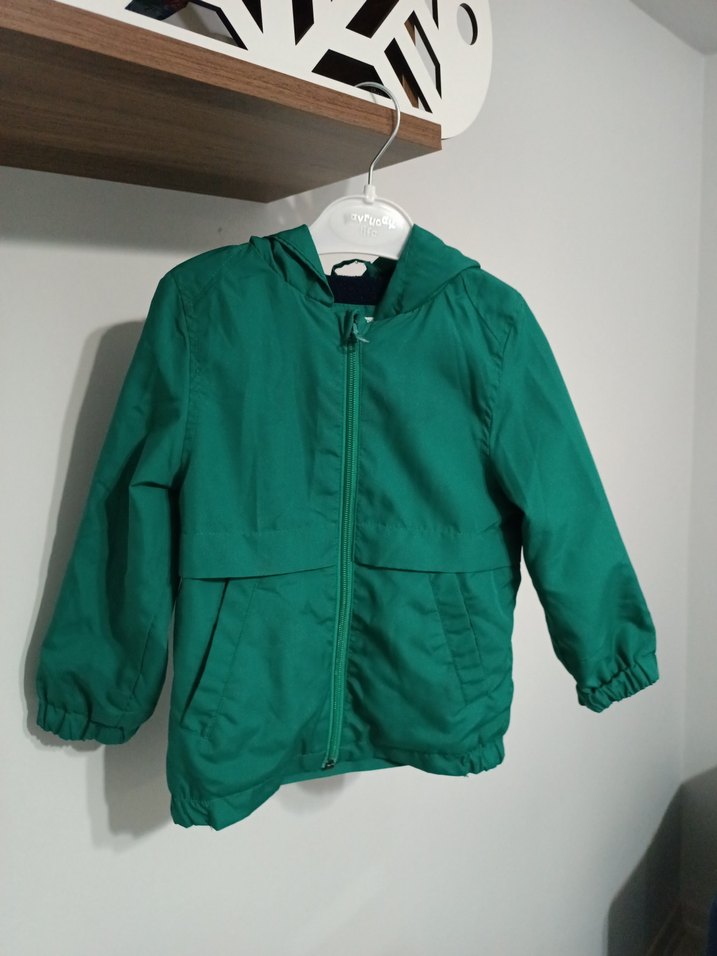 LCW 24_36 ay Erkek Çocuk Yeşil Yağmurluk kapüşonlu 3 yaş - Görsel 2