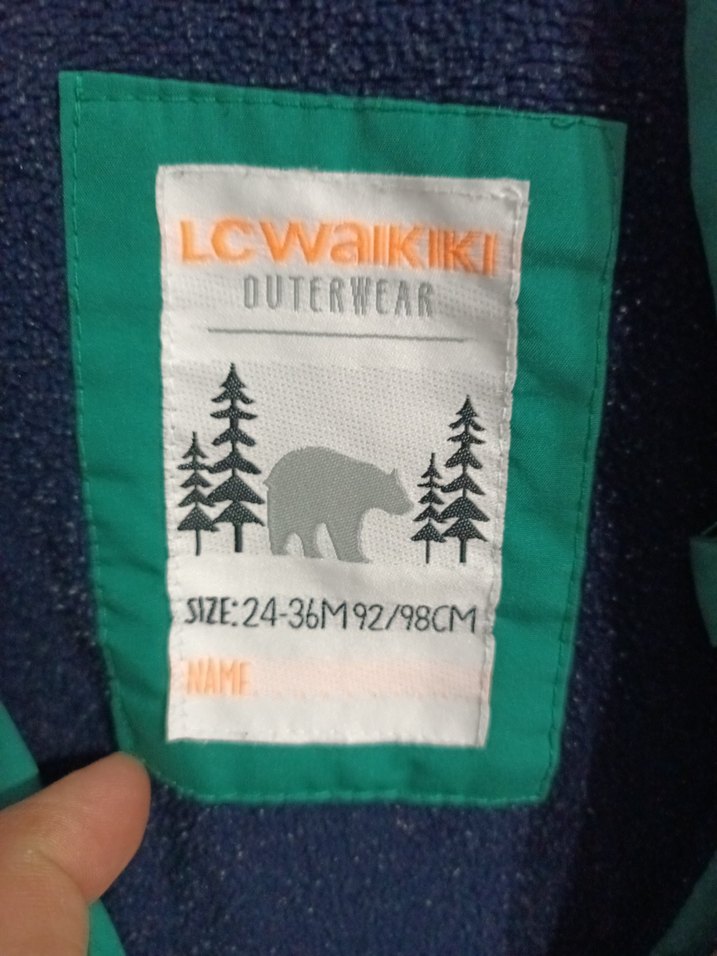 LCW 24_36 ay Erkek Çocuk Yeşil Yağmurluk kapüşonlu 3 yaş - Görsel 4