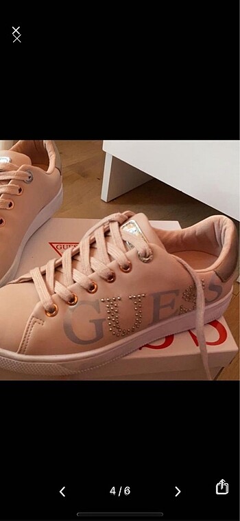 37 Beden ten rengi Renk Guess sneaker
