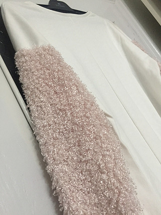 Diğer Kolları peluş sweat