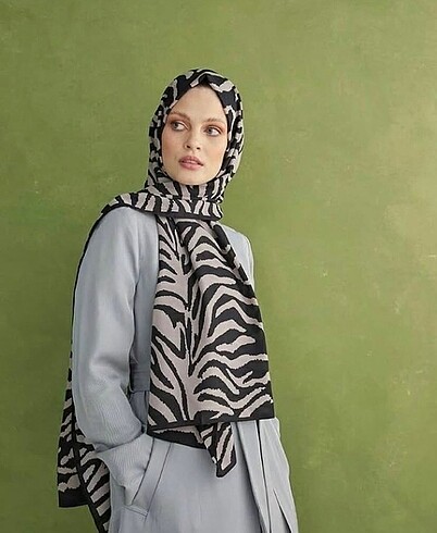 Zebra desen şal 
