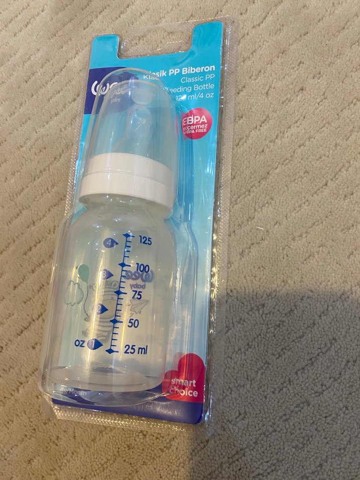 Bebek Biberonu 125 ml Beyaz - Görsel 4