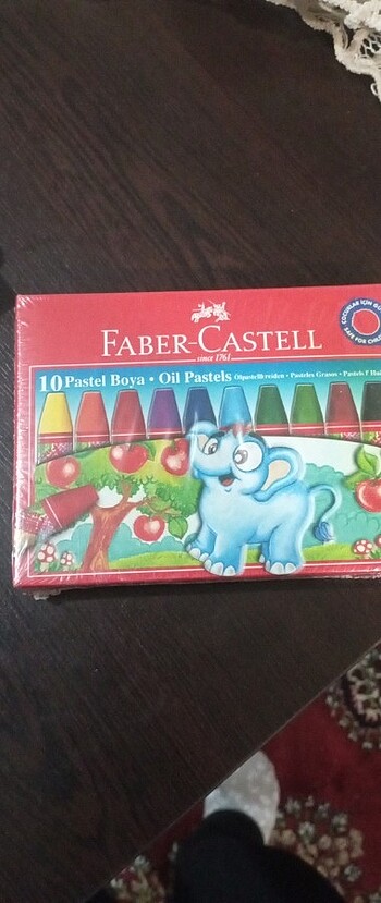 FABER CASTELL 10'lu pastel boya sıfır üründür 