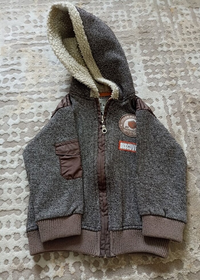 Erkek bebek hırka - Görsel 2