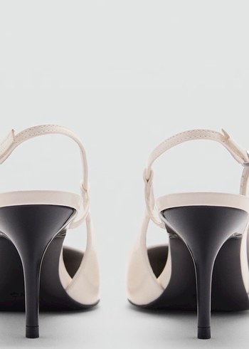 Beyaz mango 38no sıfır  Topuklu Kadın Ayakkabı - Görsel 2