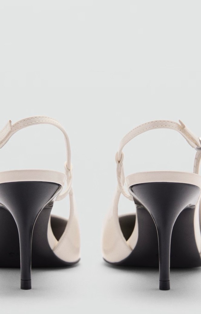 Beyaz mango 38no sıfır  Topuklu Kadın Ayakkabı - Görsel 2