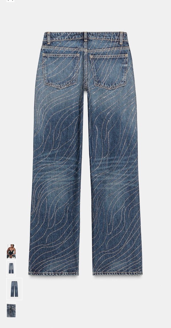 Zara 32 beden etiketli Kadın Kot Pantolon - Görsel 2