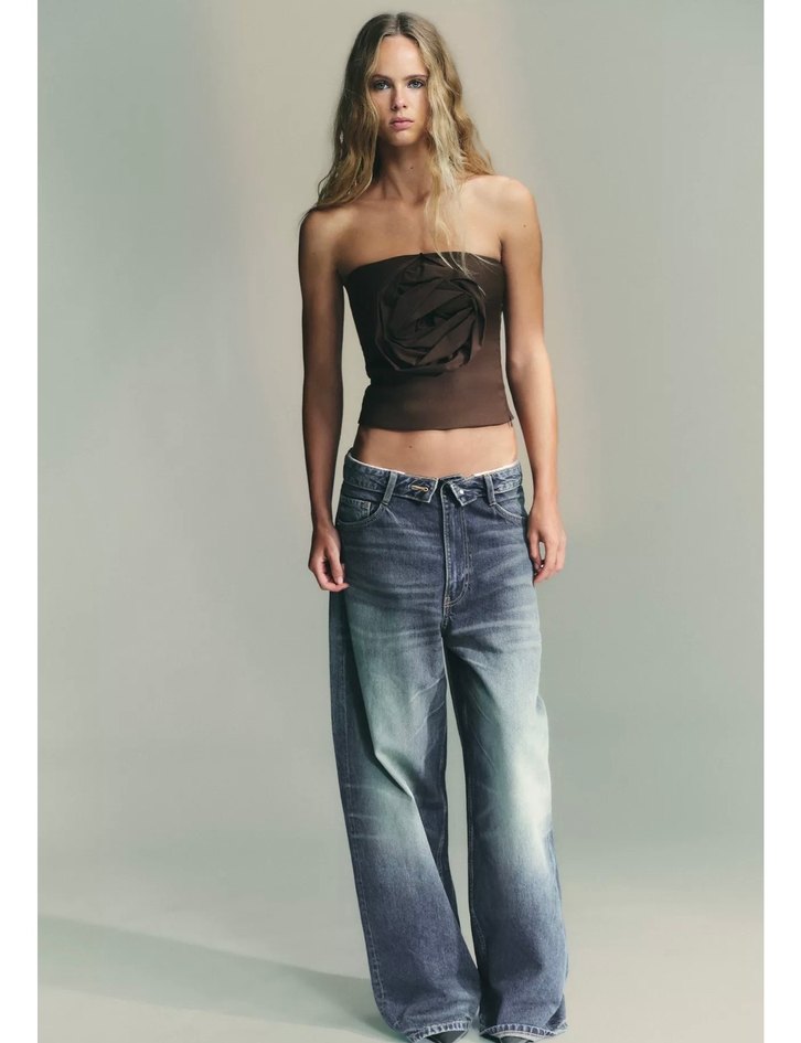 Zara üst s beden etiketli - Görsel 2