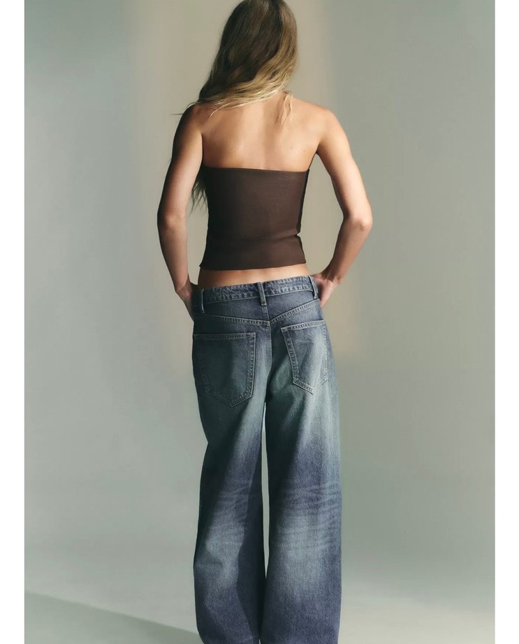 Zara üst s beden etiketli - Görsel 3