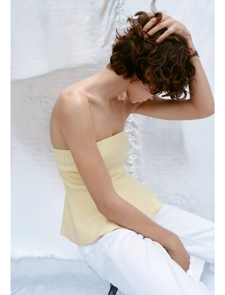 Zara top xs beden etiketli - Görsel 2