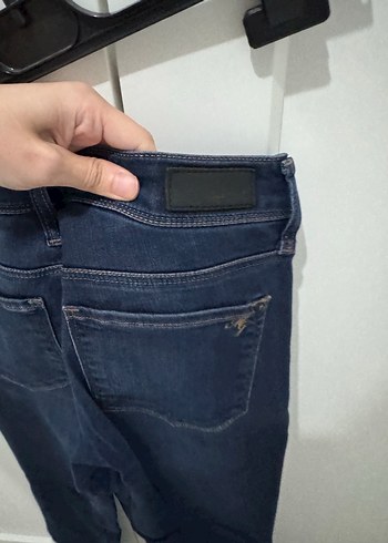 26 Beden lacivert Renk Koyu Lacivert Kadın Denim Pantolon