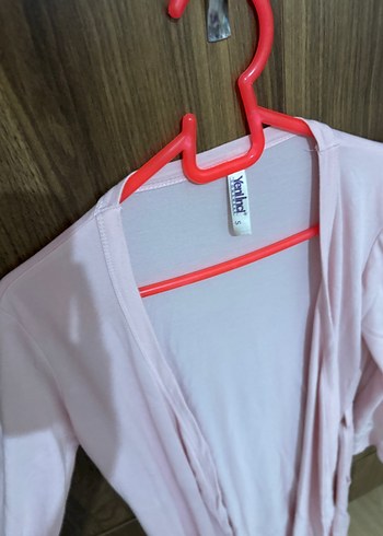 s Beden pembe Renk Pembe Midi Kadın Sabahlık