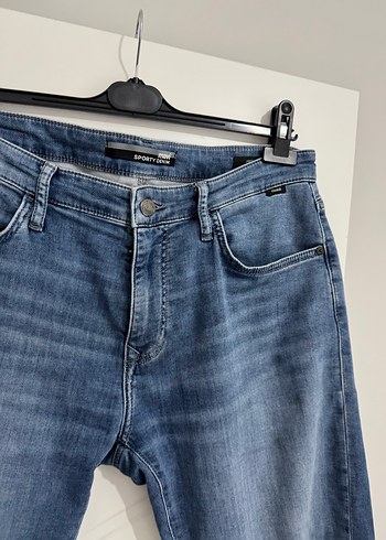 32 Beden Erkek Mavi Denim Jean