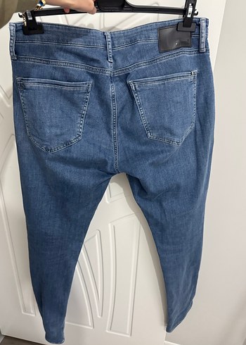 32 Beden mavi Renk Erkek Mavi Denim Jean