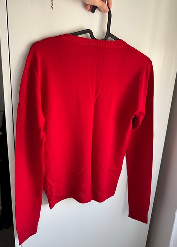 Tiffany Tomato Kırmızı Kadın Basic Triko Kazak