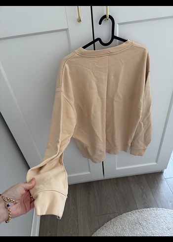 Levis Bej Kadın Uzun Kollu Basic Sweatshirt