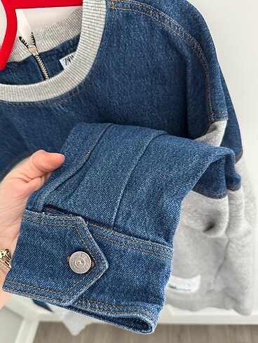 s Beden gri Renk Zara sweat