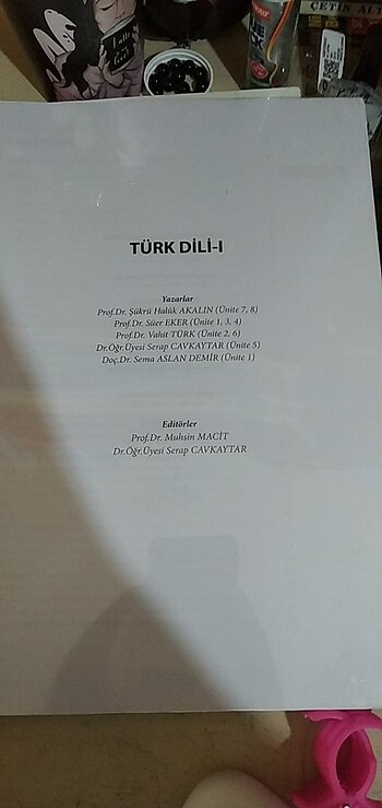 AÖF Türk Dili-I