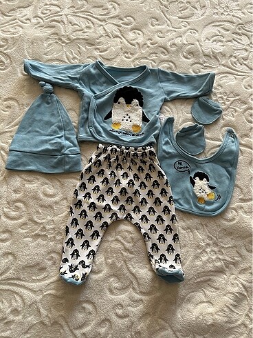 Nonna Baby Hastane Çıkışı 5li Penguen 0-3 ay