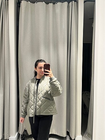 Kapitone su geçirmez bomber ceket