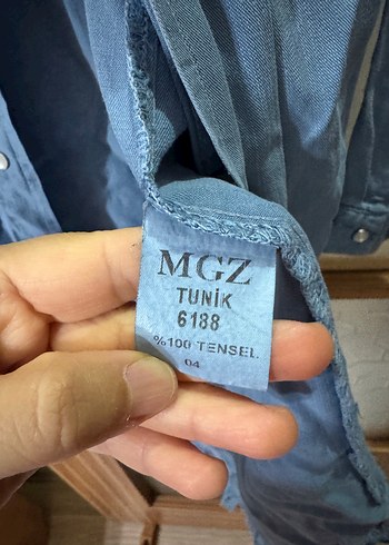 36 Beden mavi Renk Magazin Denim Kadın Gömlek