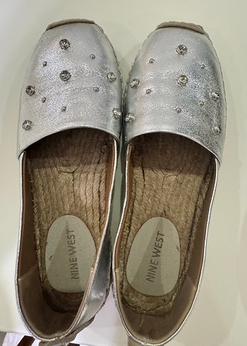 Nine west gri espadril - Görsel 3