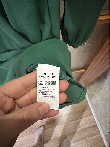 40 Beden yeşil Renk Mudo tunik