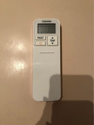 Toshiba klima kumandası, orjinal