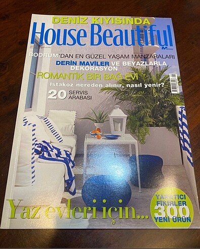 Dergi, Hause Beautiful 2007 Temmuz, 178 sayfa