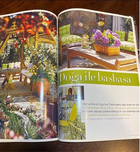  Beden Renk Dergi, Hause Beautiful 2007 Temmuz, 178 sayfa