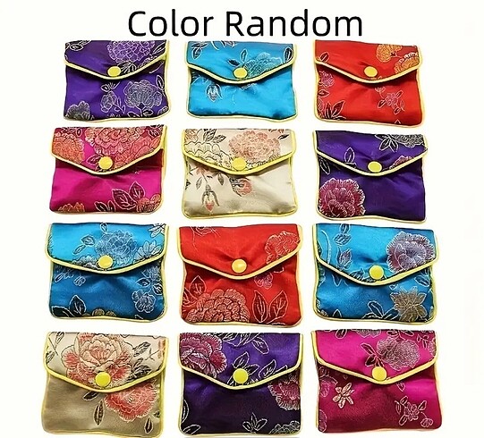 İpek broker nakışlı el yapımı çanta. - Görsel 8