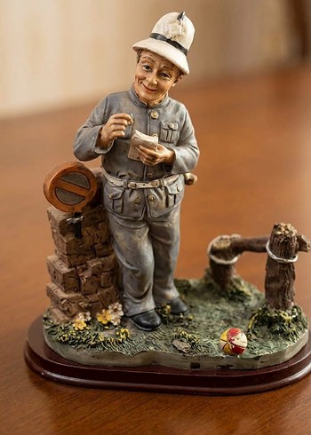 American Vintage Vintage Figurlu Dekoratif Heykel İtalyan