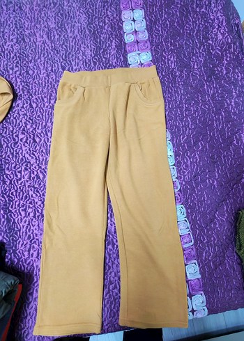 Sarı Kapüşonlu  Eşofman Takımı - Görsel 6