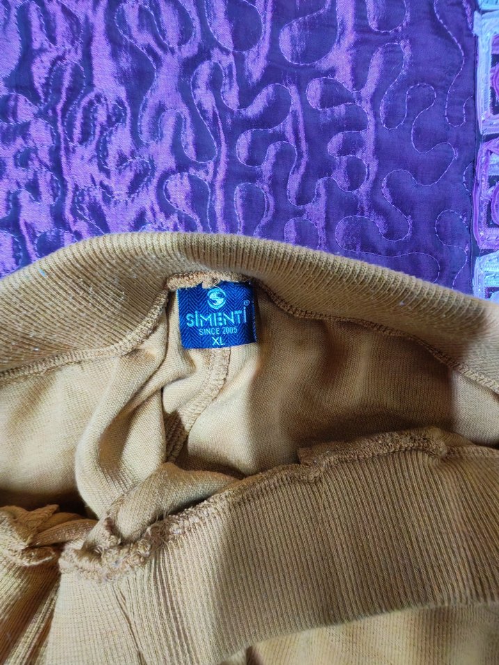 Sarı Kapüşonlu  Eşofman Takımı - Görsel 5