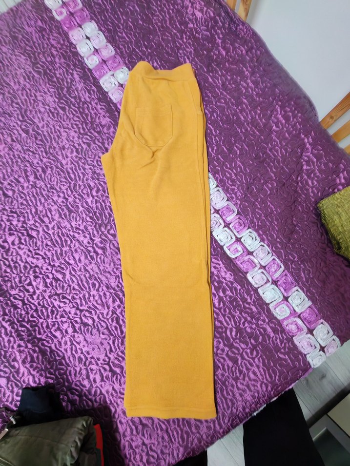 Sarı Kapüşonlu  Eşofman Takımı - Görsel 4