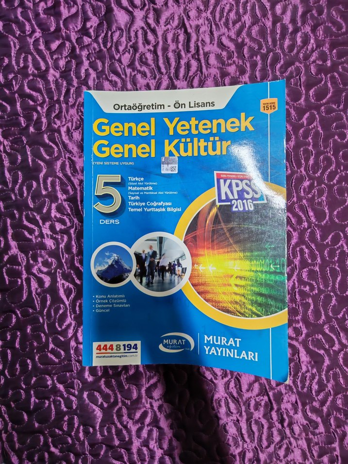 KPSS Genel Yetenek ve Genel Kültür Kitapları iki adet fiyatı - Görsel 3